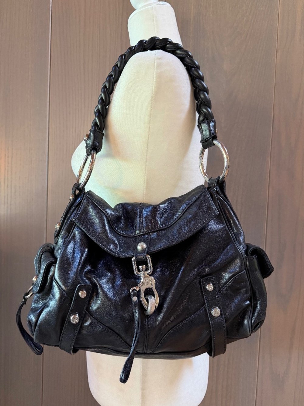 FRANCESCO BIASIA Leather Shoulder Bag
